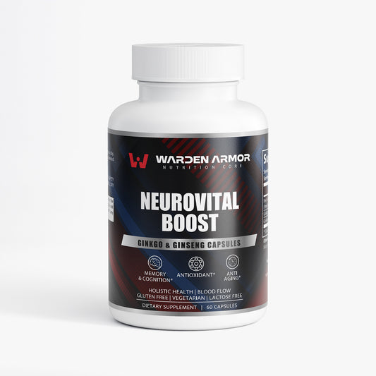 NeuroVital Boost | Ginkgo & Ginseng Brain & Energy Support Capsules
