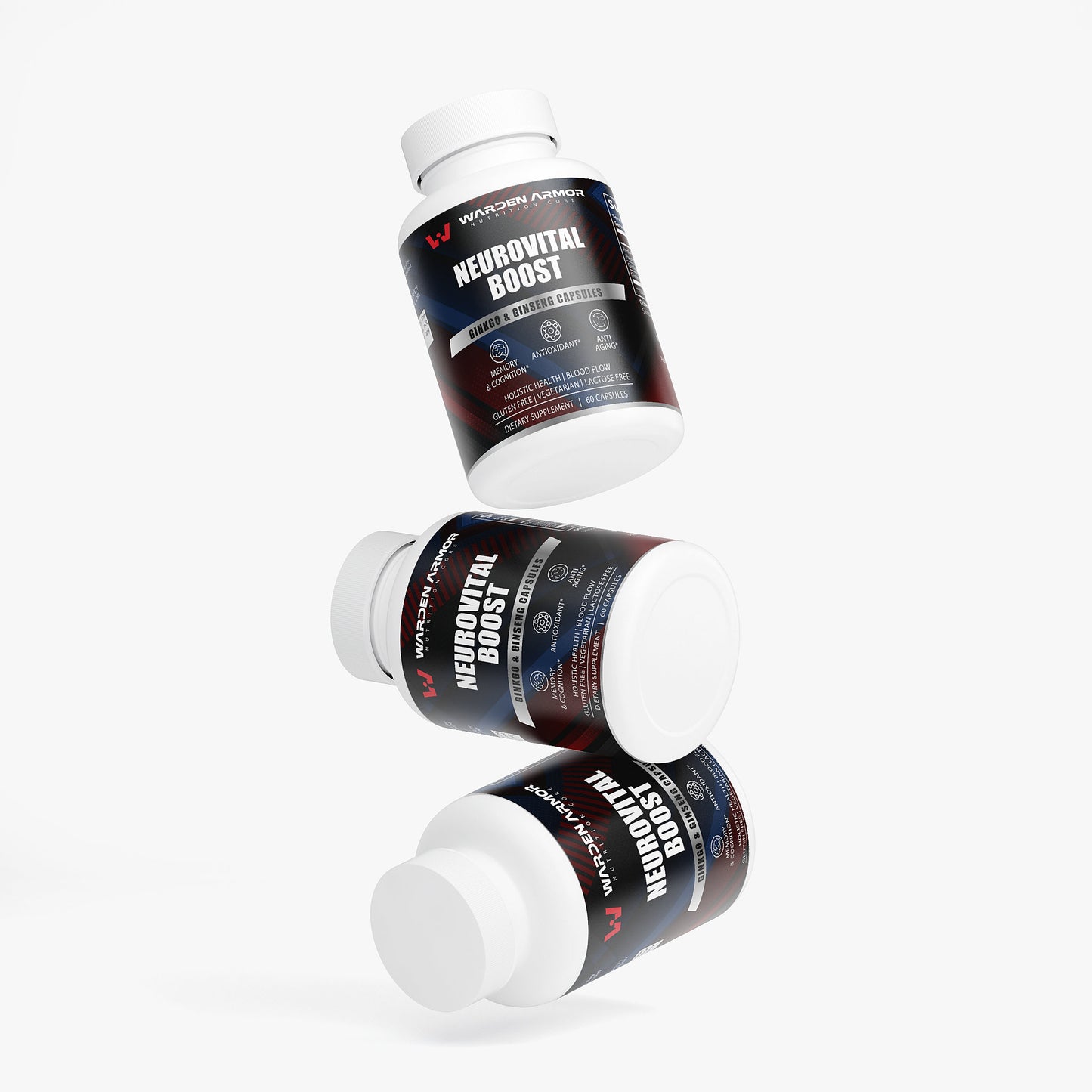NeuroVital Boost | Ginkgo & Ginseng Brain & Energy Support Capsules