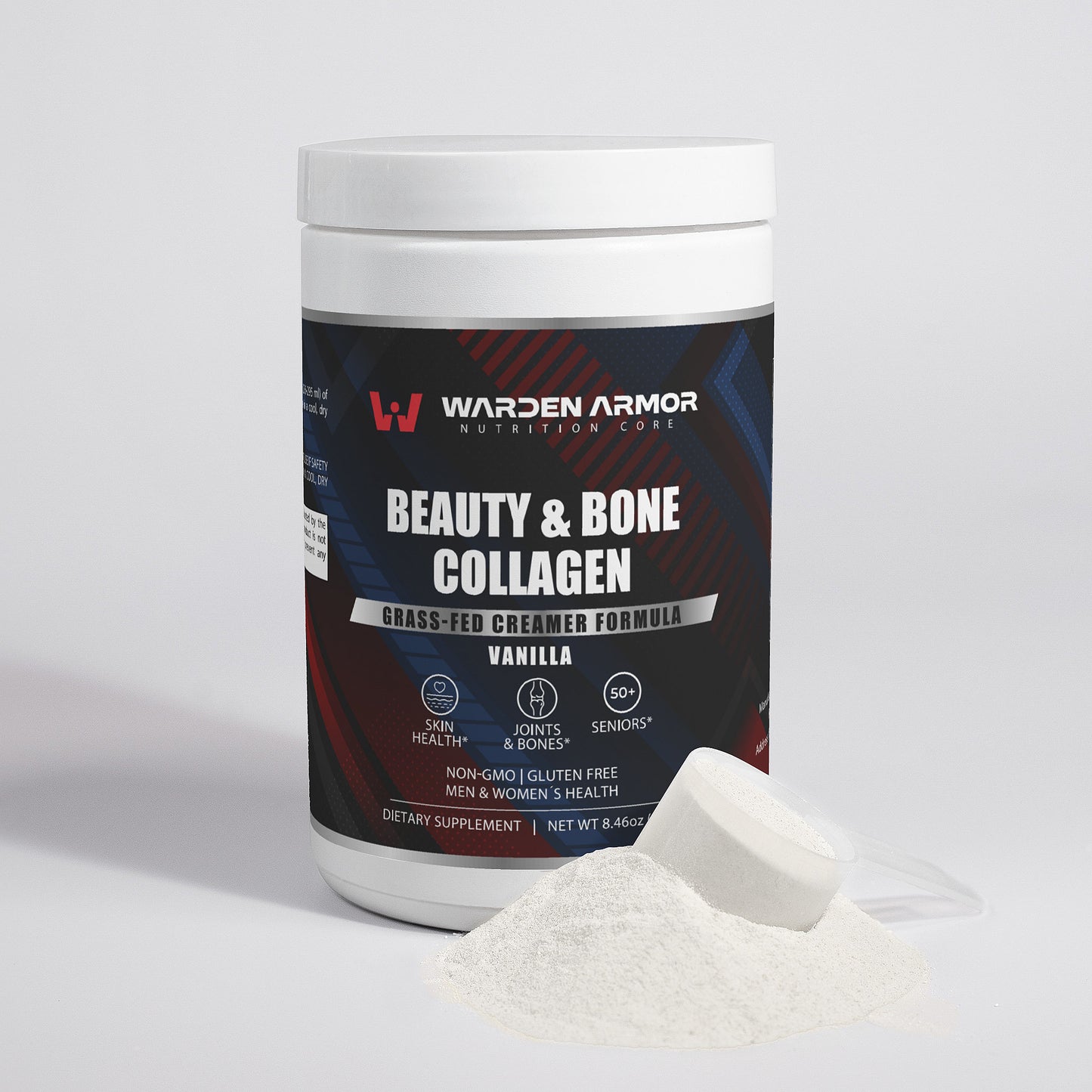 Beauty & Bone Collagen Creamer | Grass-Fed Hydrolyzed Collagen for Skin, Hair, Nails & Joints