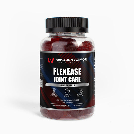 FlexEase Joint Care Gummies | Glucosamine + Vitamin E for Mobility & Flexibility