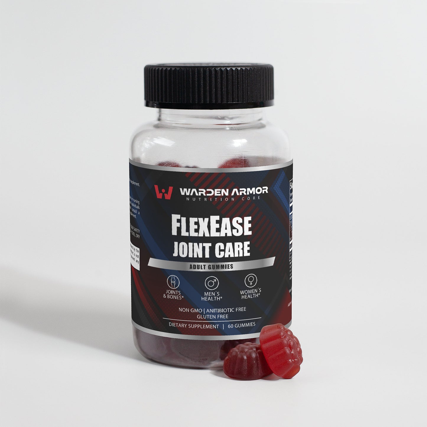 FlexEase Joint Care Gummies | Glucosamine + Vitamin E for Mobility & Flexibility