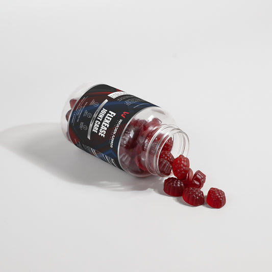 FlexEase Joint Care Gummies | Glucosamine + Vitamin E for Mobility & Flexibility