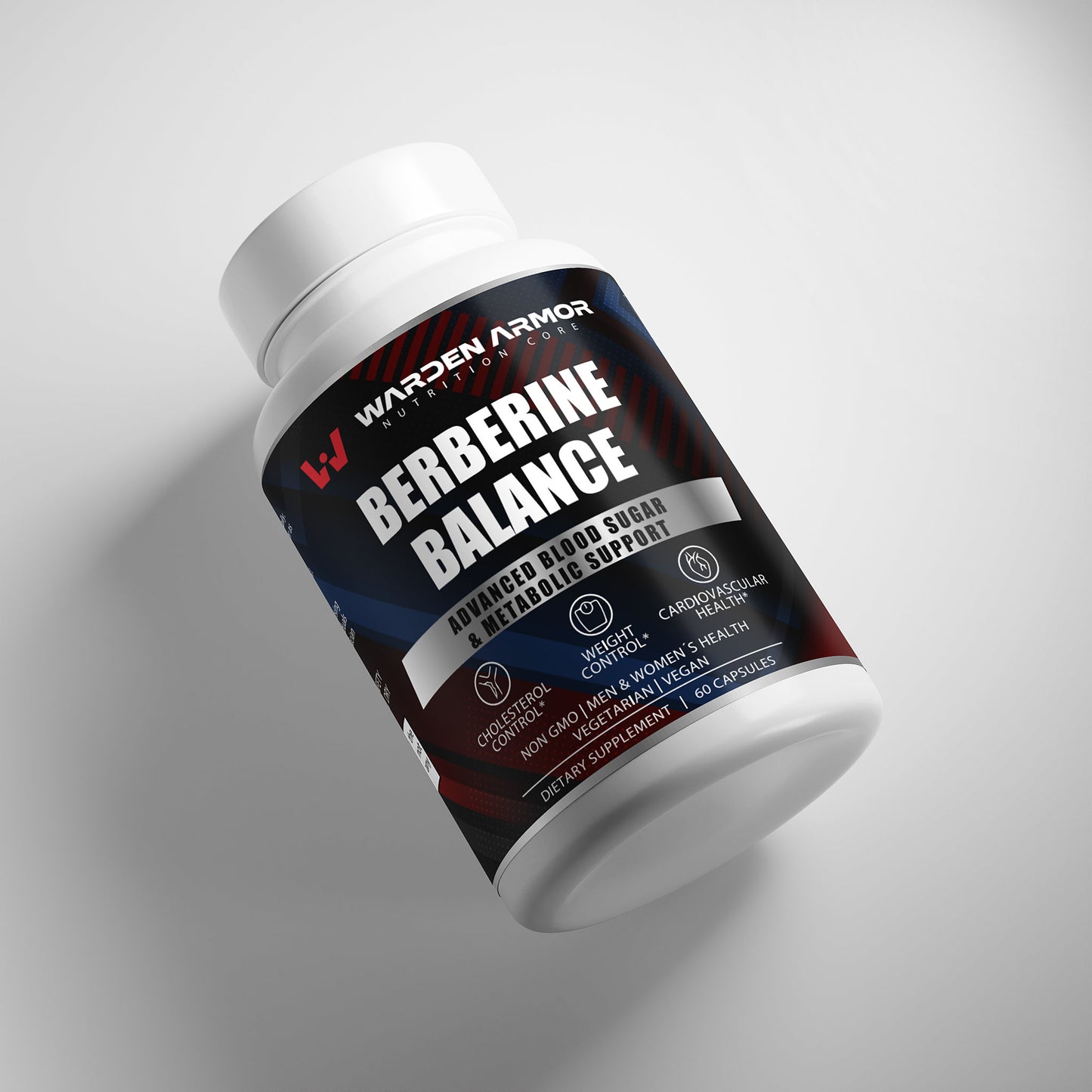 Berberine Balance – Blood Sugar and Metabolic Support Supplement by Warden Armor.