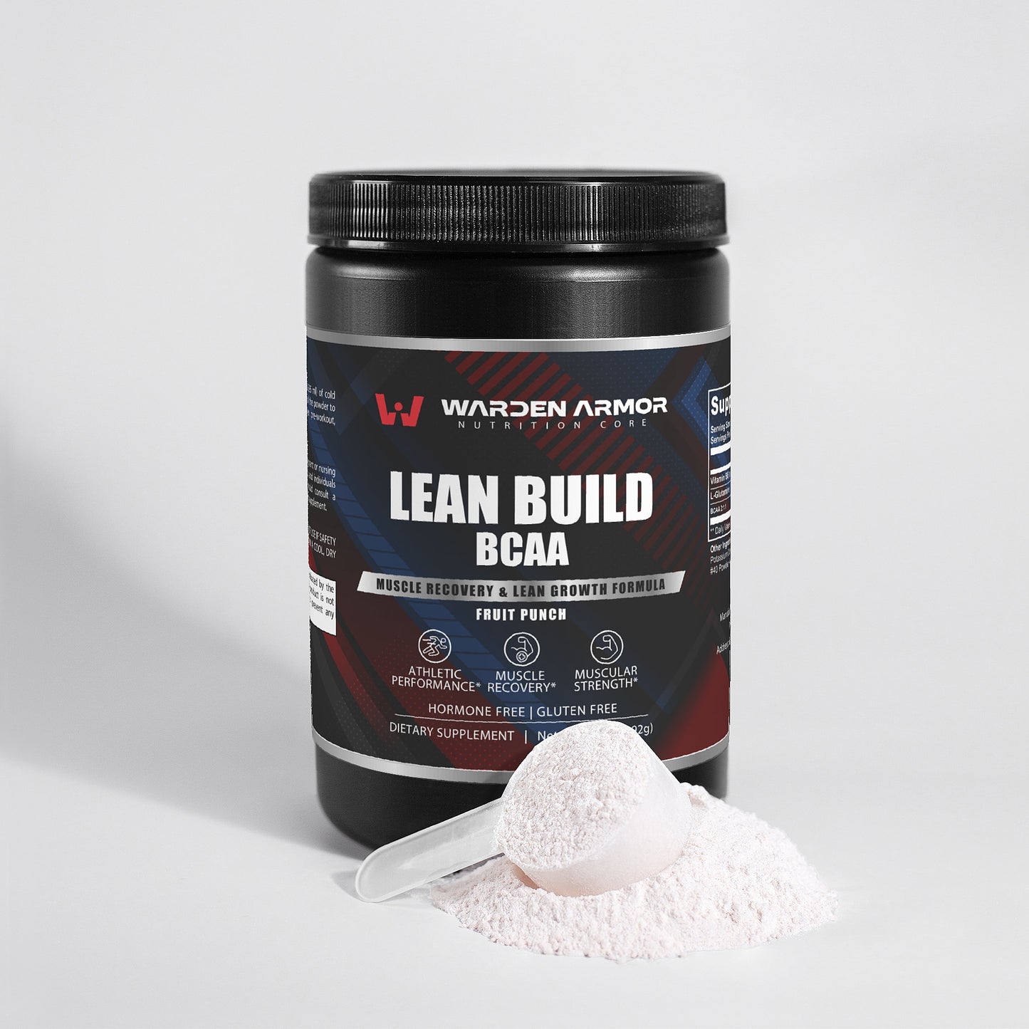 Lean Build | BCAA + Glutamine Recovery & Lean Growth Formula (Fruit Punch)