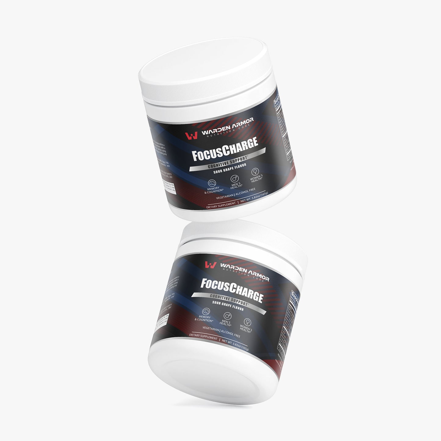 FocusCharge Powder (Sour Grape) | Cognitive Support & Energy Boost