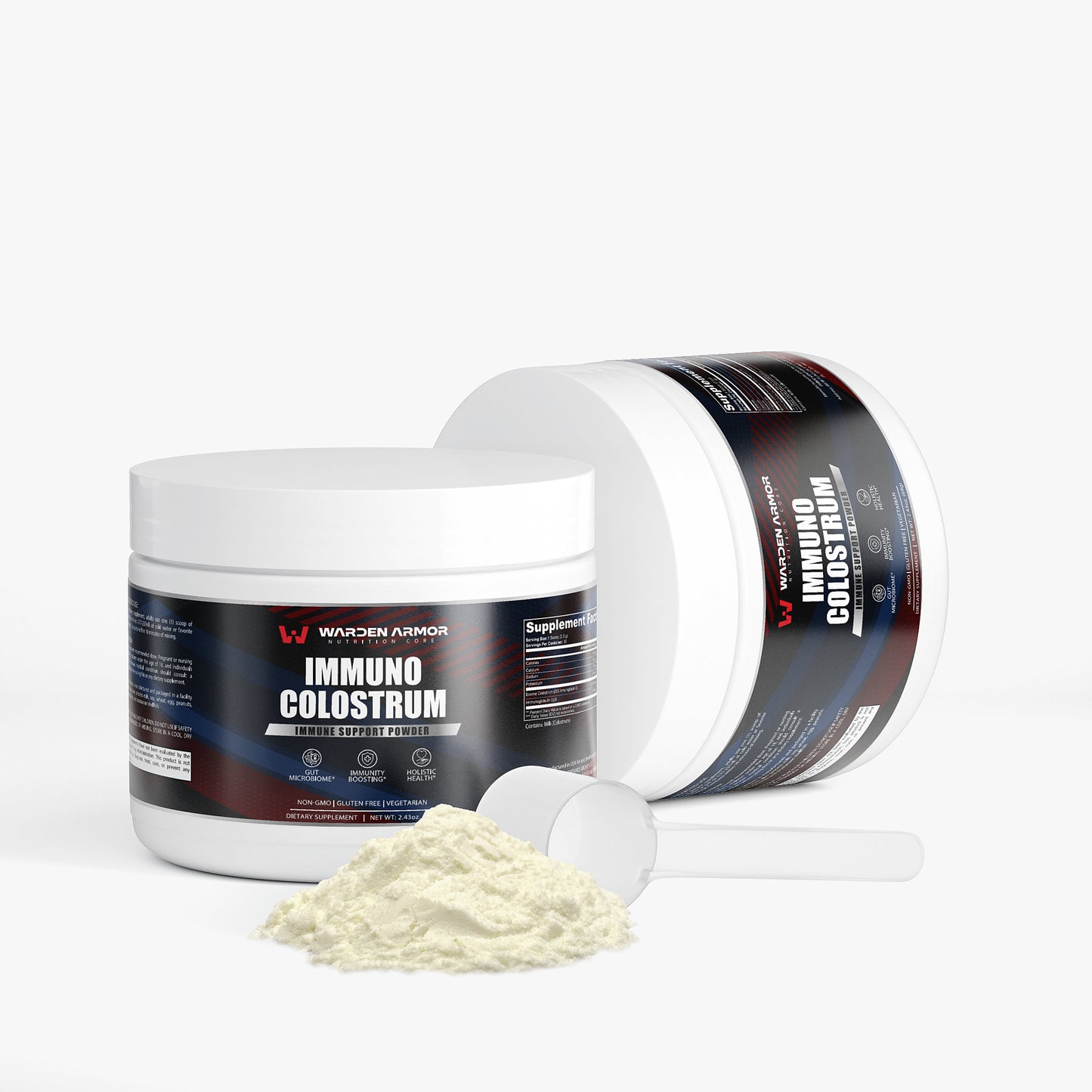 Immuno Colostrum Powder – 25% IgG for Immune & Gut Support I Warden Armor | Nutrition Core