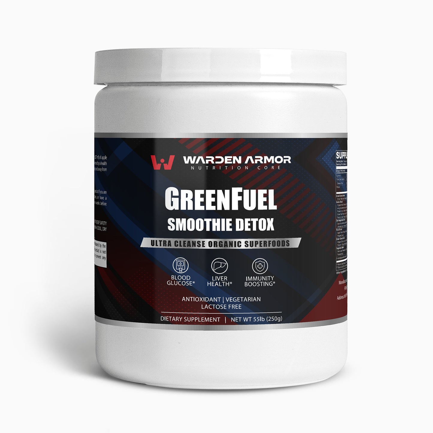 Green Fuel Smoothie Detox | Organic Superfoods & Digestive Cleanse Greens