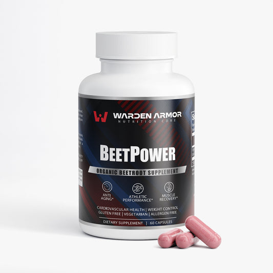 BeetPower Organic Beetroot | Natural Nitric Oxide & Endurance Support Supplement