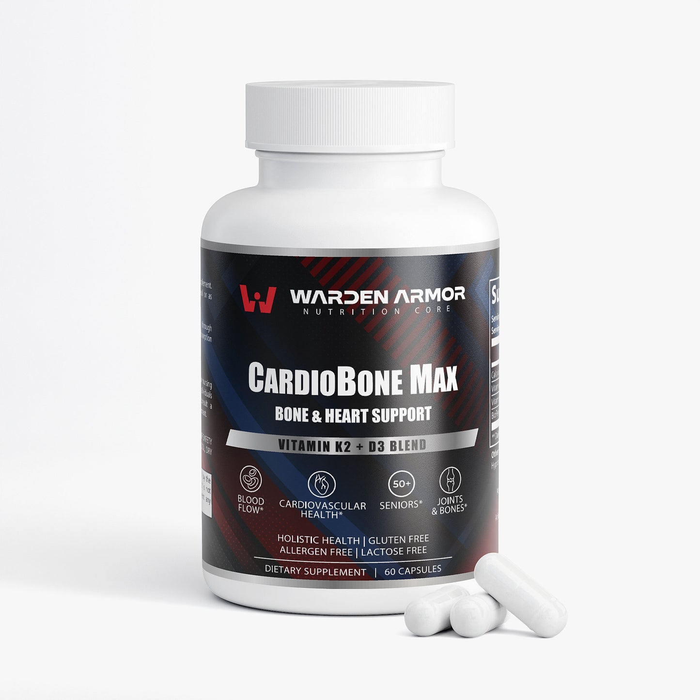 Cardio Bone Max | Bone & Heart Support with Vitamin D3, K2 & Calcium