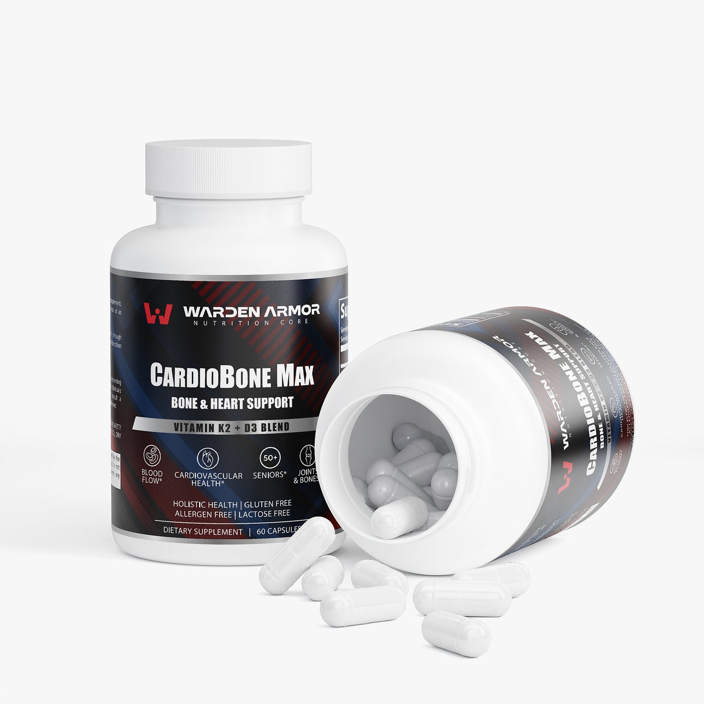 Cardio Bone Max | Bone & Heart Support with Vitamin D3, K2 & Calcium