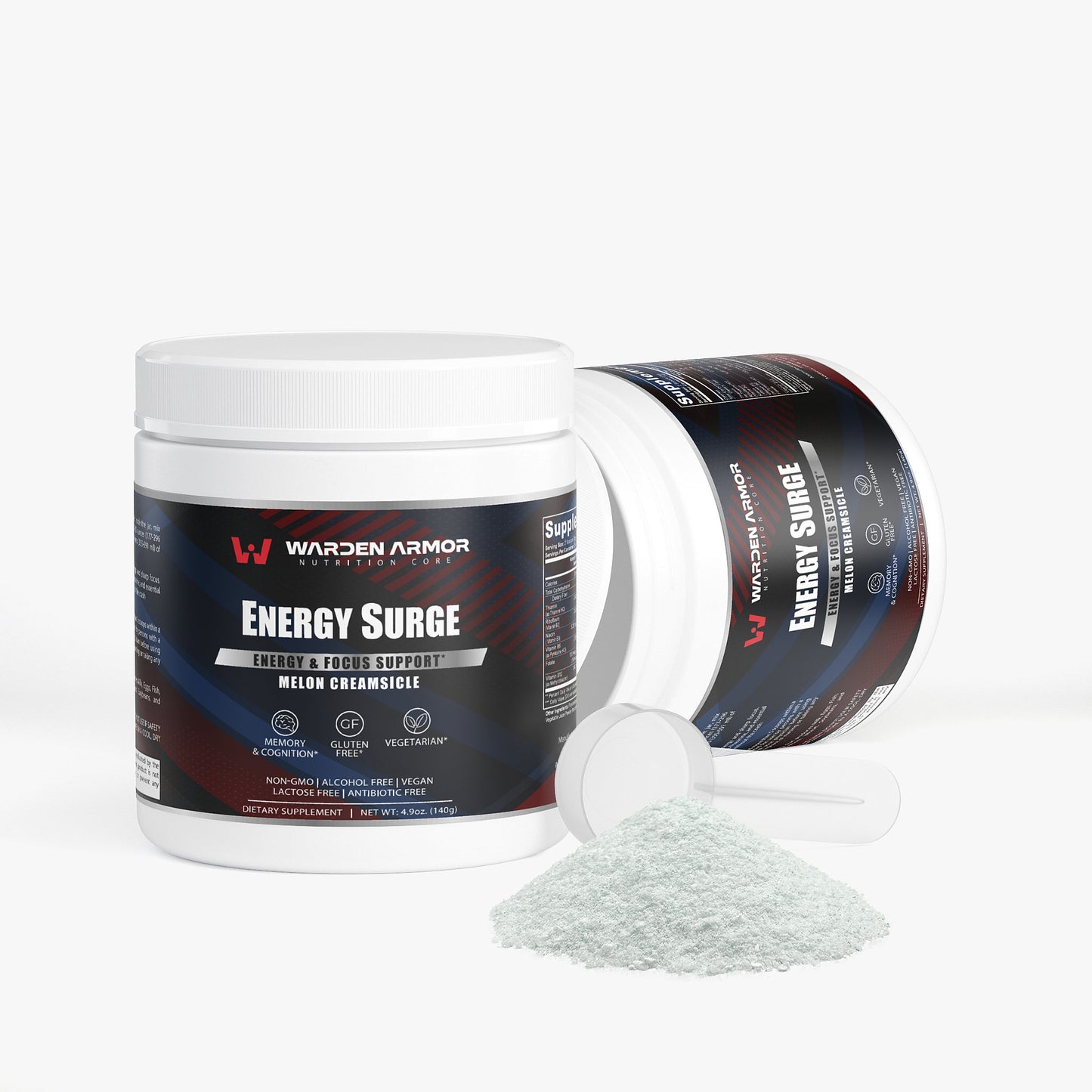 Energy Surge I  (Melon Creamsicle) Energy Powder Supplement