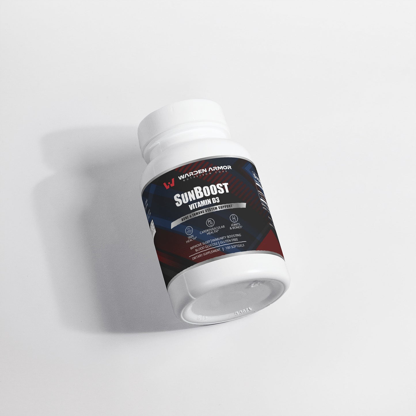 SunBoost Softgels – Vitamin D3 2,000 IU, Bone, Muscle & Immune System Support | Sunshine Vitamin Supplement