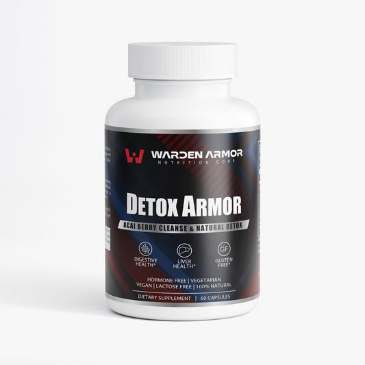 Detox Armor | Acai Berry Cleanse & Natural Detox Supplement – 60 Capsules