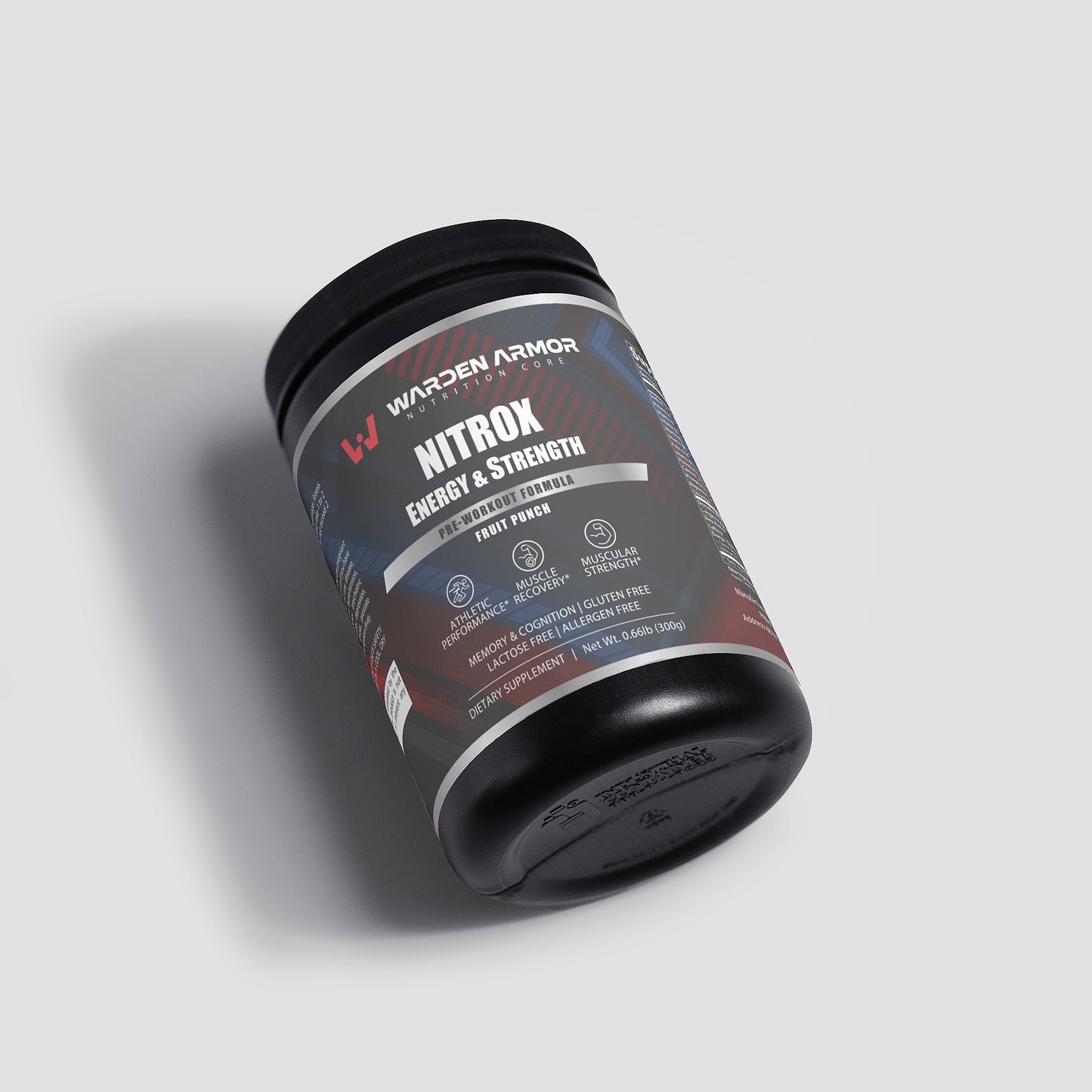 NitroX Pre-Workout – Explosive Energy and Strength Formula by Warden Armor