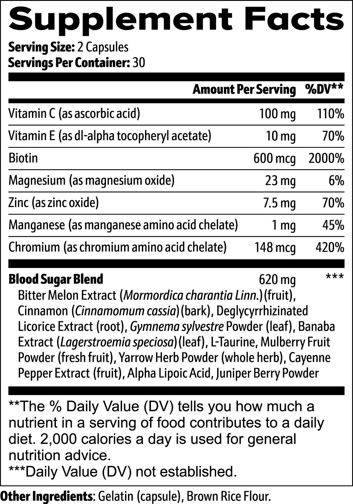 GlucoBalance I Normal Blood Sugar Support Supplement