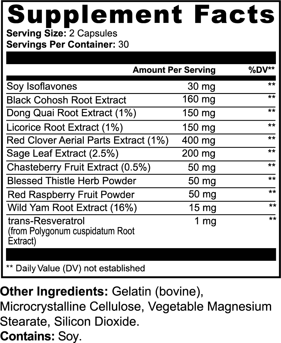 FemWell Formula I Women’s Vitality – Hormonal Balance & Wellness Support Supplement (60 Capsules)