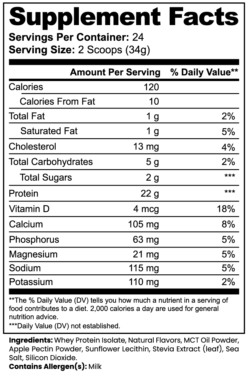 Advanced Protein Fuel I Vanilla WheyPro Isolate