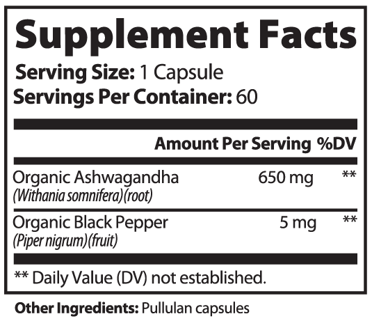 AshwaCore | Ashwagandha Adaptogen Supplement