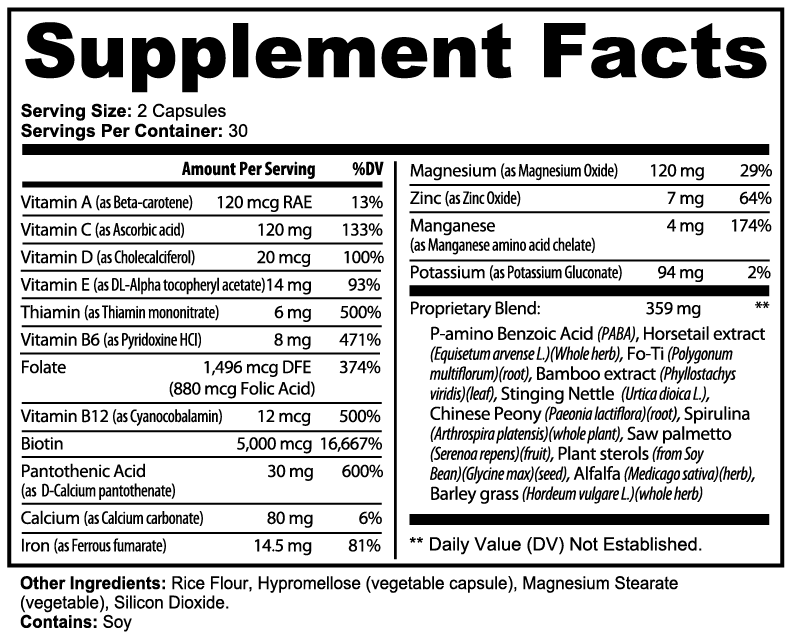 Essenza – Radiant Hair, Skin & Nail Vitamin Blend