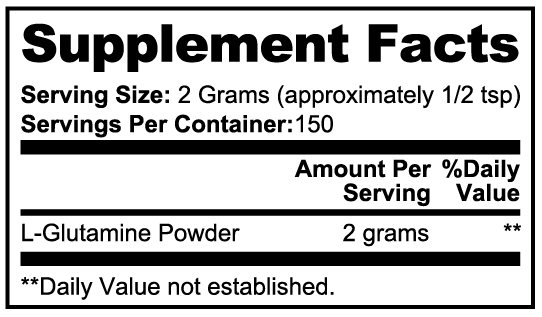 Pure Flex Glutamine | L-Glutamine Powder for Muscle Recovery & Immune Support