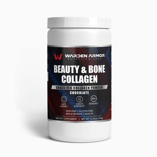 Beauty & Bone | Grass-Fed Collagen Protein Powder with MCTs (Chocolate)