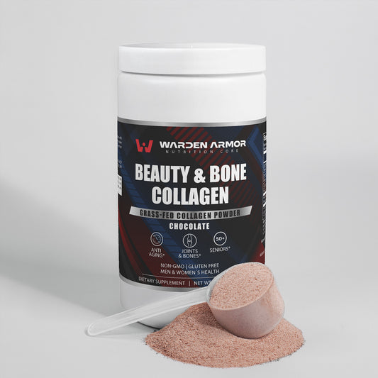 Beauty & Bone | Grass-Fed Collagen Protein Powder with MCTs (Chocolate)