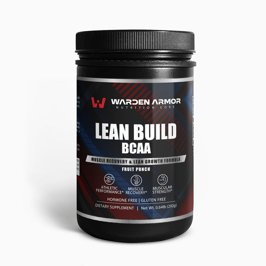 Lean Build | BCAA + Glutamine Recovery & Lean Growth Formula (Fruit Punch)