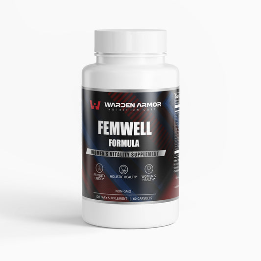 FemWell Formula I Women’s Vitality – Hormonal Balance & Wellness Support Supplement (60 Capsules)