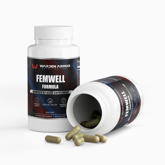 FemWell Formula I Women’s Vitality – Hormonal Balance & Wellness Support Supplement (60 Capsules)