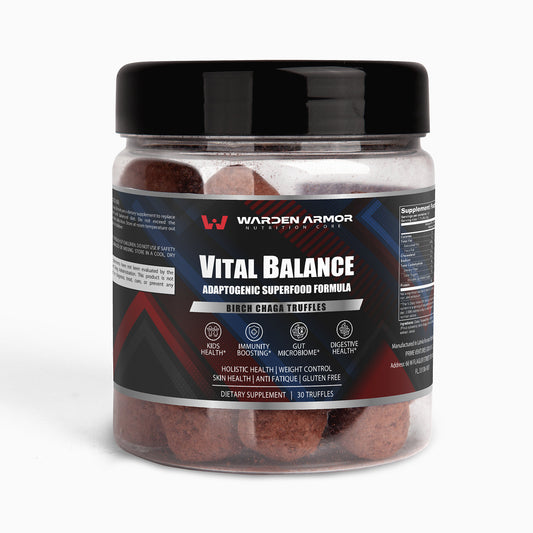 Vital Balance | Birch Chaga Truffles – Adaptogenic Chocolate Bites for Balance & Wellness