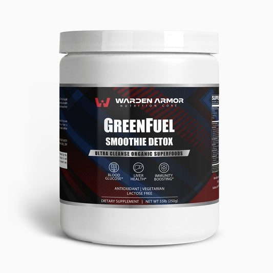 Green Fuel Smoothie Detox | Organic Superfoods & Digestive Cleanse Greens