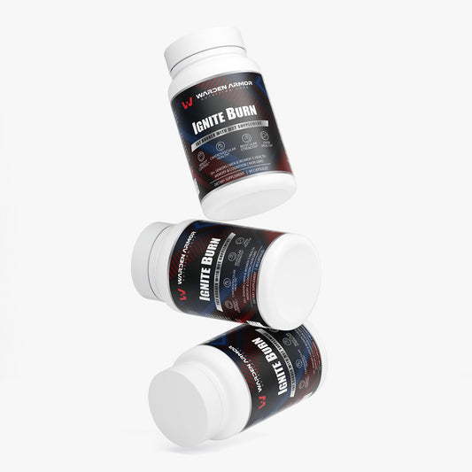 Ignite Burn – fat burner with MCT and L-Carnitine – energy and metabolism support – Warden Armor Nutrition Core