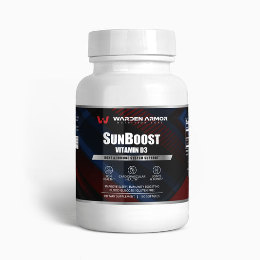 SunBoost Softgels – Vitamin D3 2,000 IU, Bone, Muscle & Immune System Support | Sunshine Vitamin Supplement