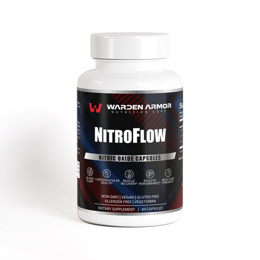 NitroFlow | Advanced Nitric Oxide Booster – Circulation, Endurance & Performance (60 Caps)