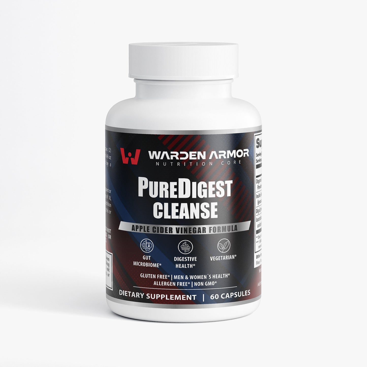 PureDigest Cleanse | Apple Cider Vinegar + Probiotic Detox Capsules