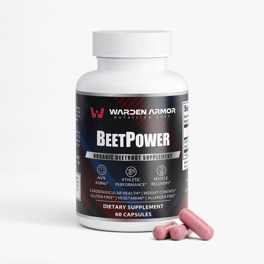BeetPower Organic Beetroot | Natural Nitric Oxide & Endurance Support Supplement