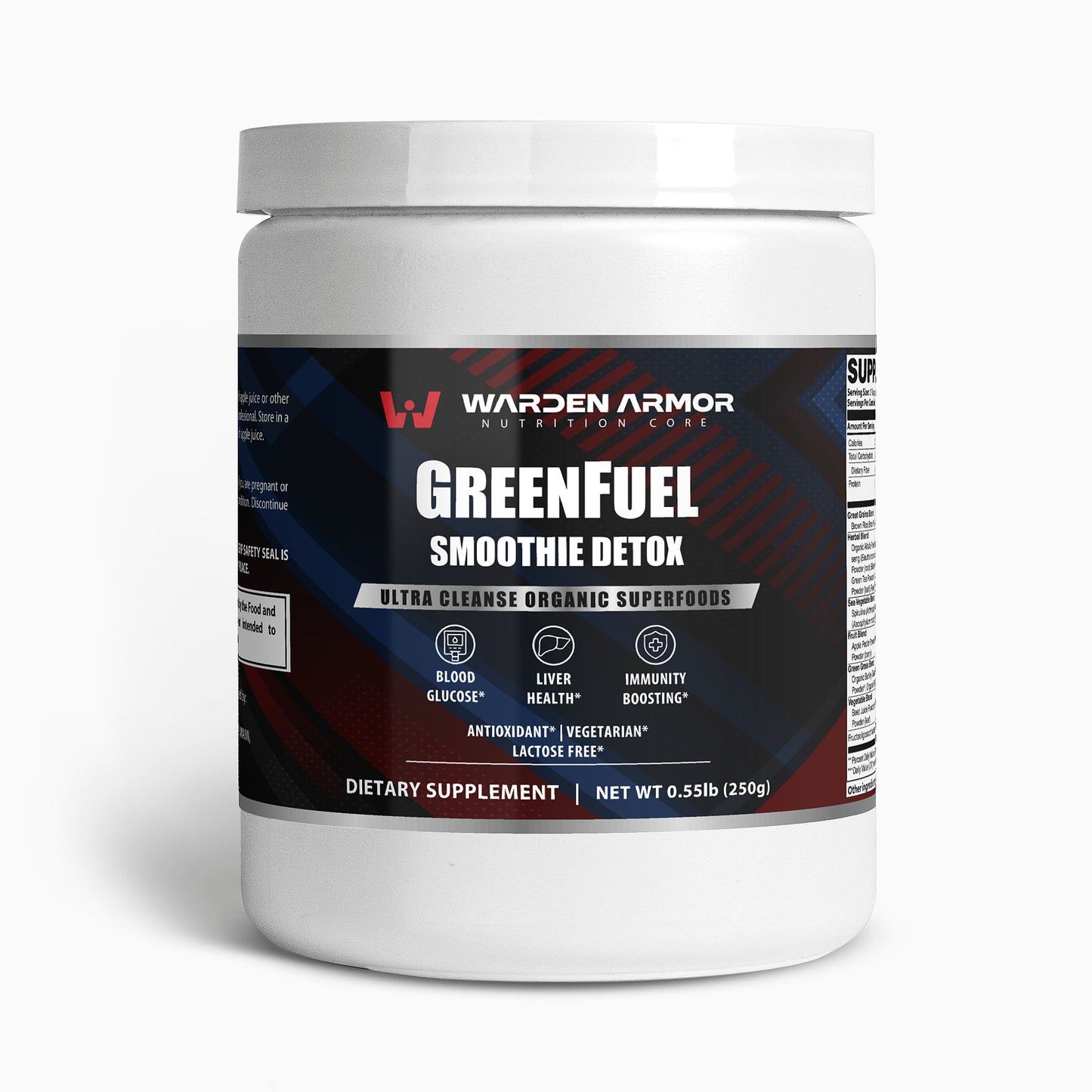 Green Fuel Smoothie Detox | Organic Superfoods & Digestive Cleanse Greens