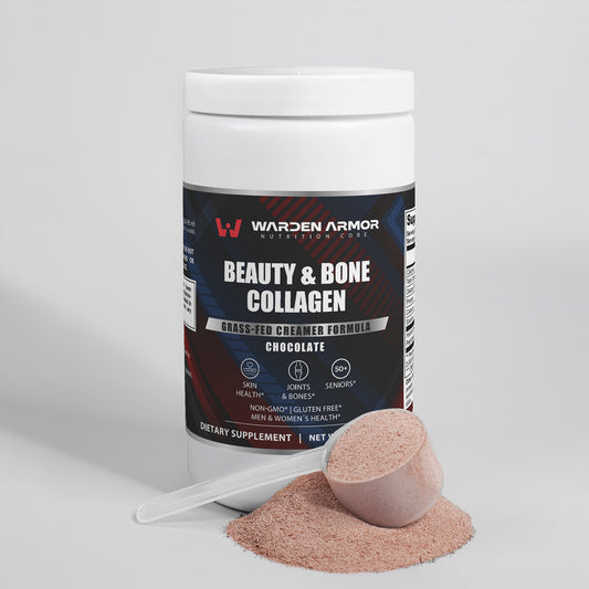Beauty & Bone | Grass-Fed Collagen Protein Powder with MCTs (Chocolate)