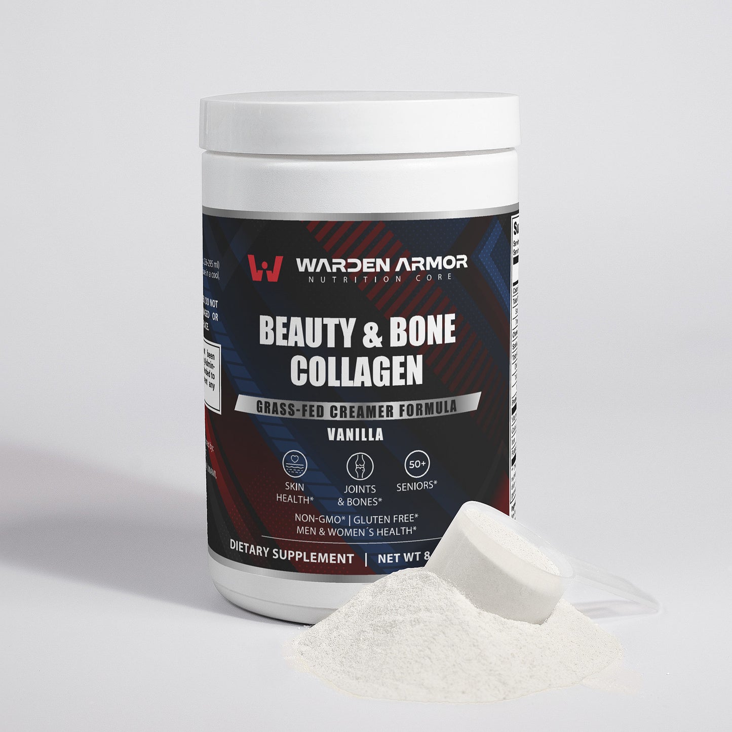 Beauty & Bone Collagen Creamer | Grass-Fed Hydrolyzed Collagen for Skin, Hair, Nails & Joints