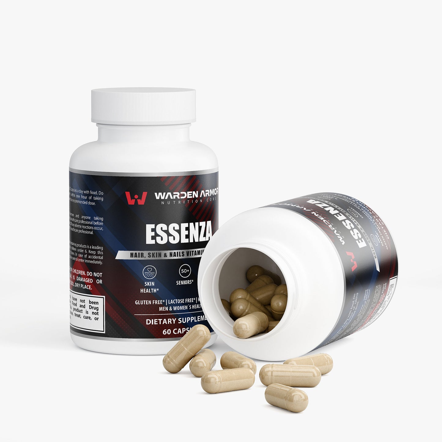 Essenza – Radiant Hair, Skin & Nail Vitamin Blend (With Biotin & B-Complex)