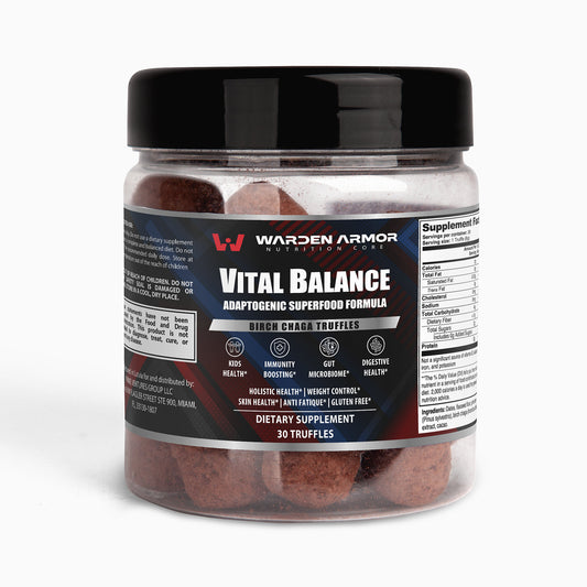 Vital Balance | Birch Chaga Truffles – Adaptogenic Chocolate Bites for Balance & Wellness