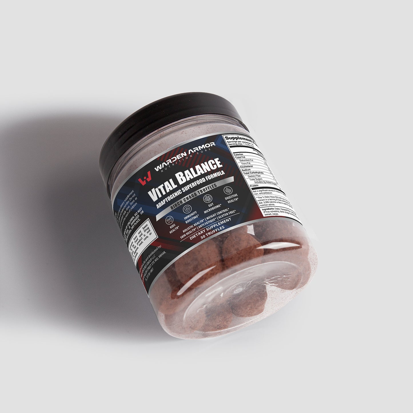 Vital Balance | Birch Chaga Truffles – Adaptogenic Chocolate Bites for Balance & Wellness