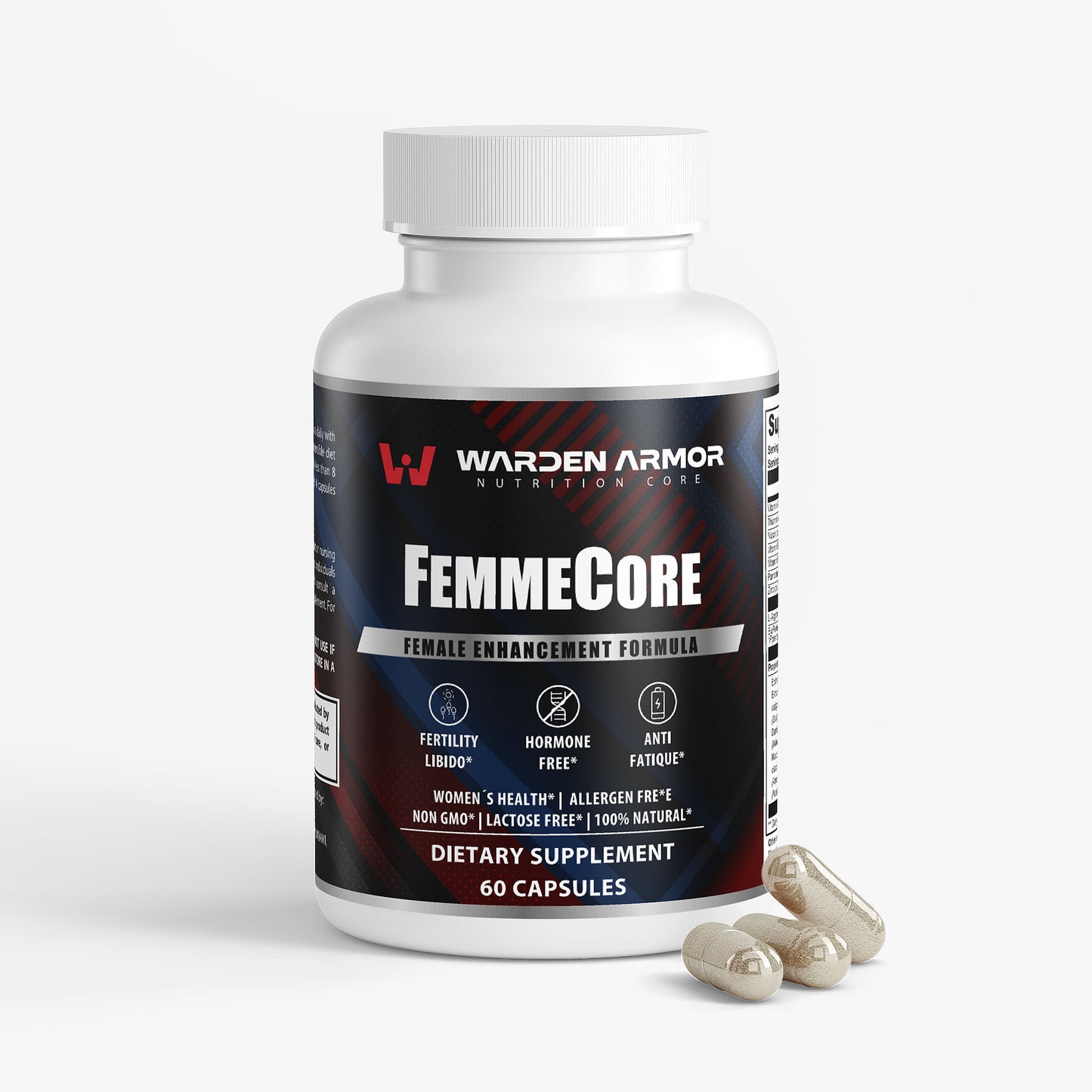 FemmeCore | Women’s Energy, Hormonal Balance & Vitality Formula