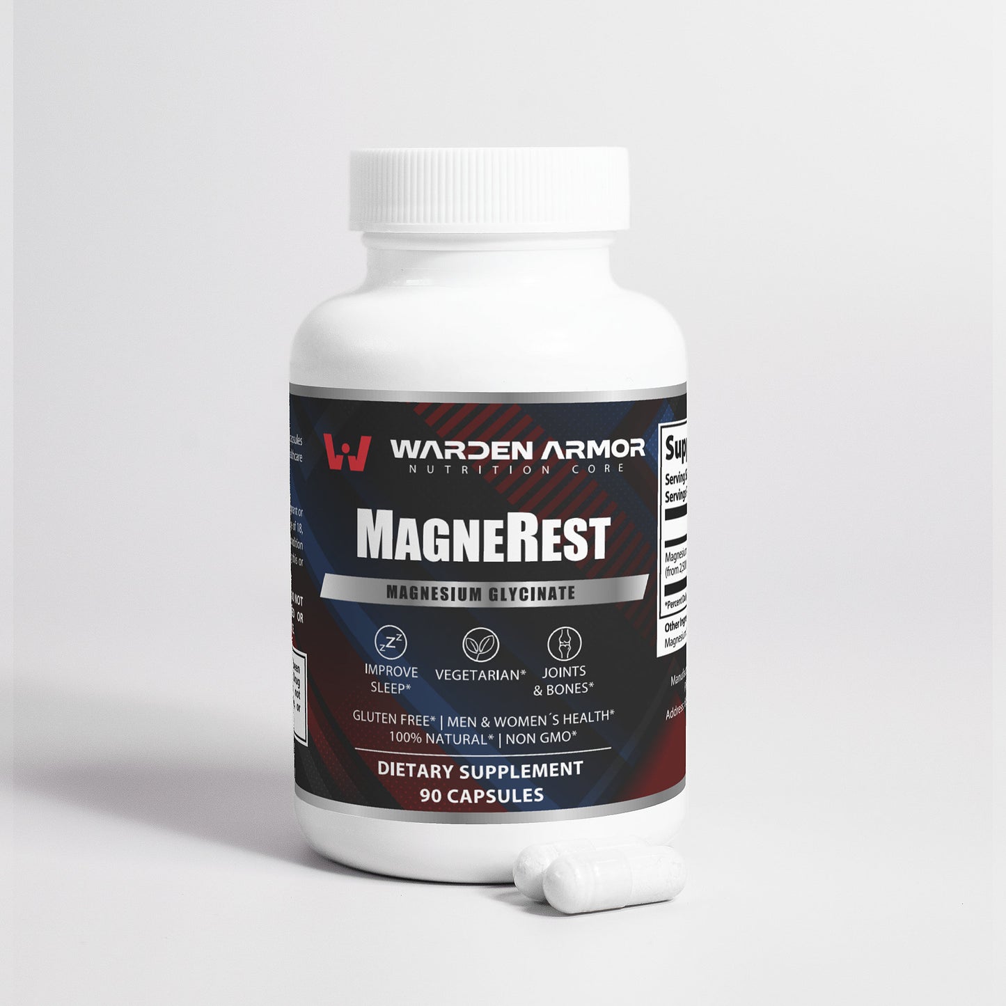 MagneRest | Magnesium Glycinate for Sleep, Relaxation & Stress Relief