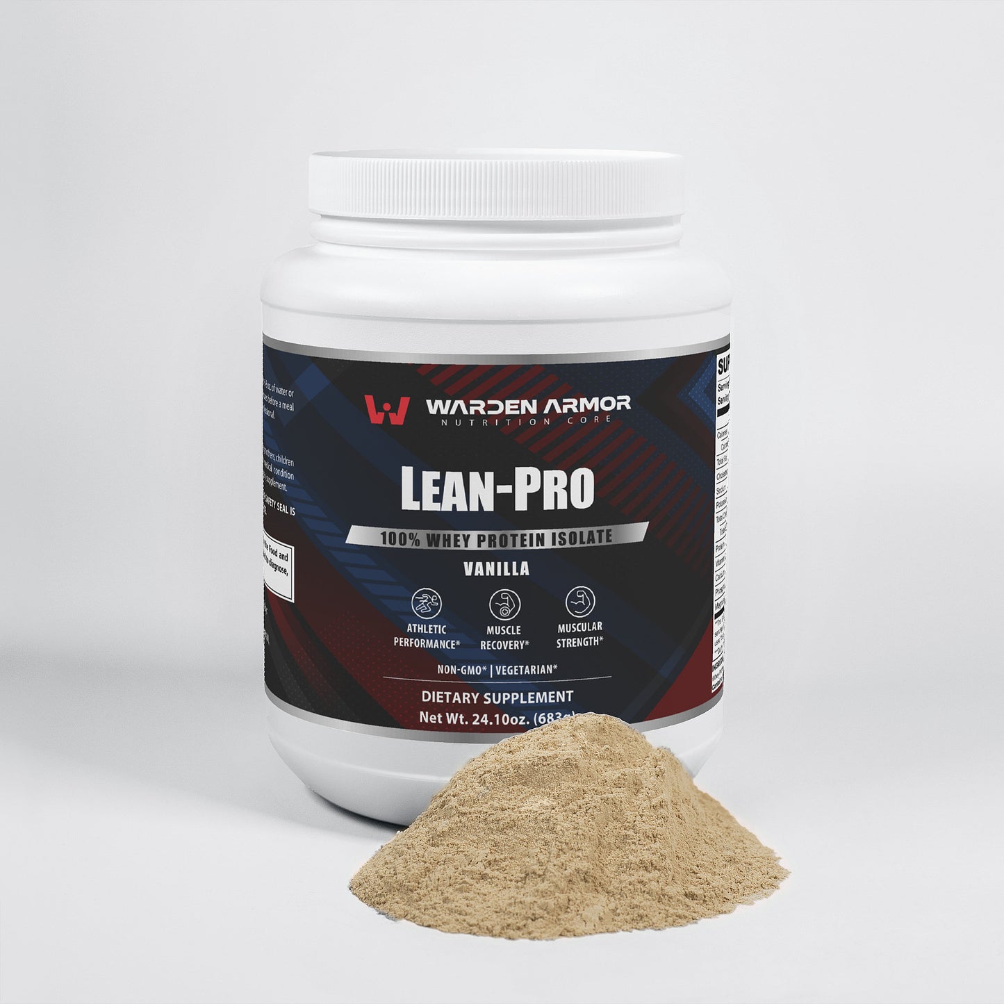 Lean-Pro (Vanilla) I 100% Whey Protein Isolate Vanilla – Fast-Absorbing Protein for Fitness & Wellness