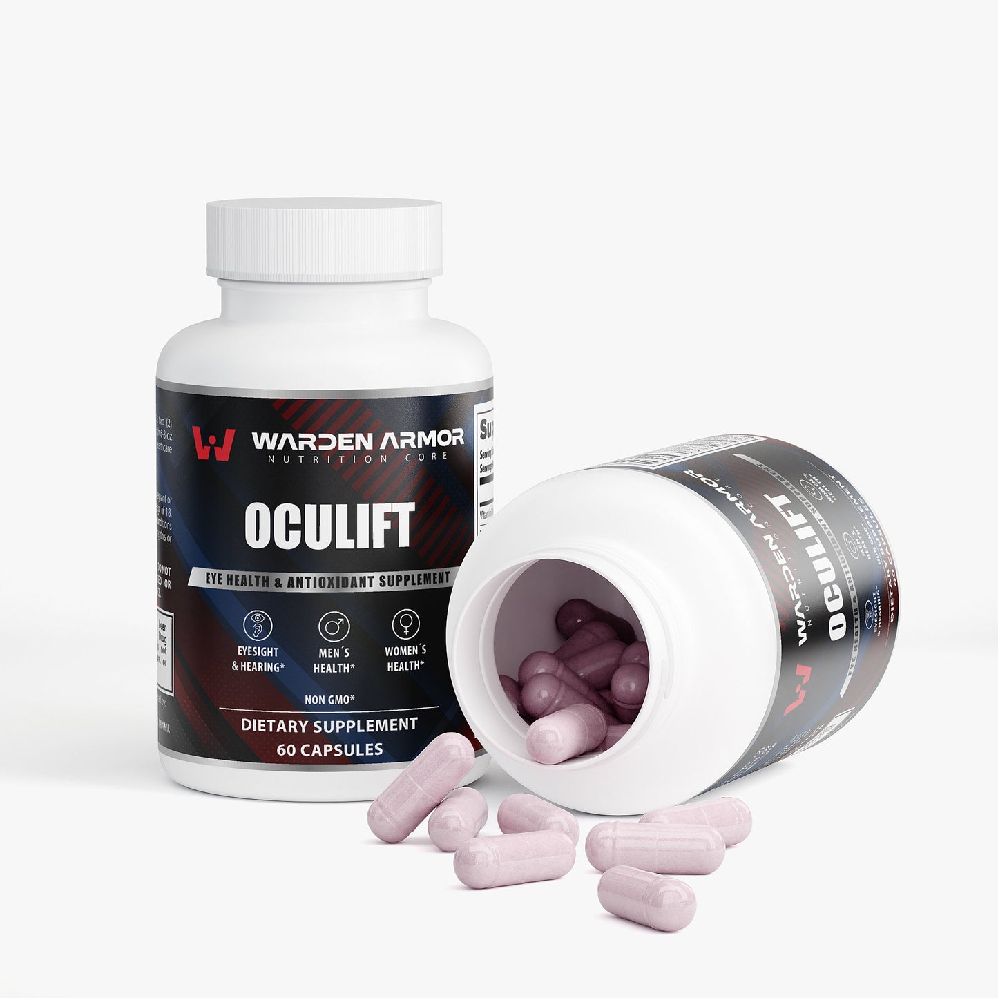 OcuLift Eye Health & Antioxidant Supplement – Vision Support with Lutein and Bilberry – Warden Armor Nutrition Core