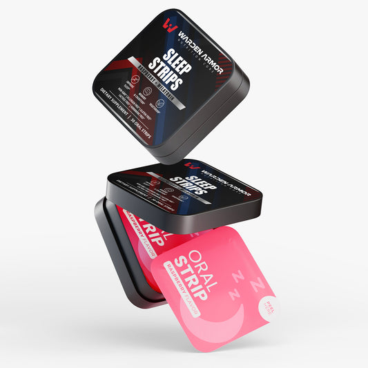 Sleep Strips I Buy Raspberry Sleep Strips with Melatonin – Fast-Acting Sleep Aid