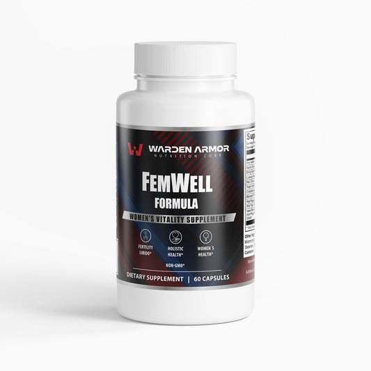 FemWell Formula I Women’s Vitality – Hormonal Balance & Wellness Support Supplement (60 Capsules)