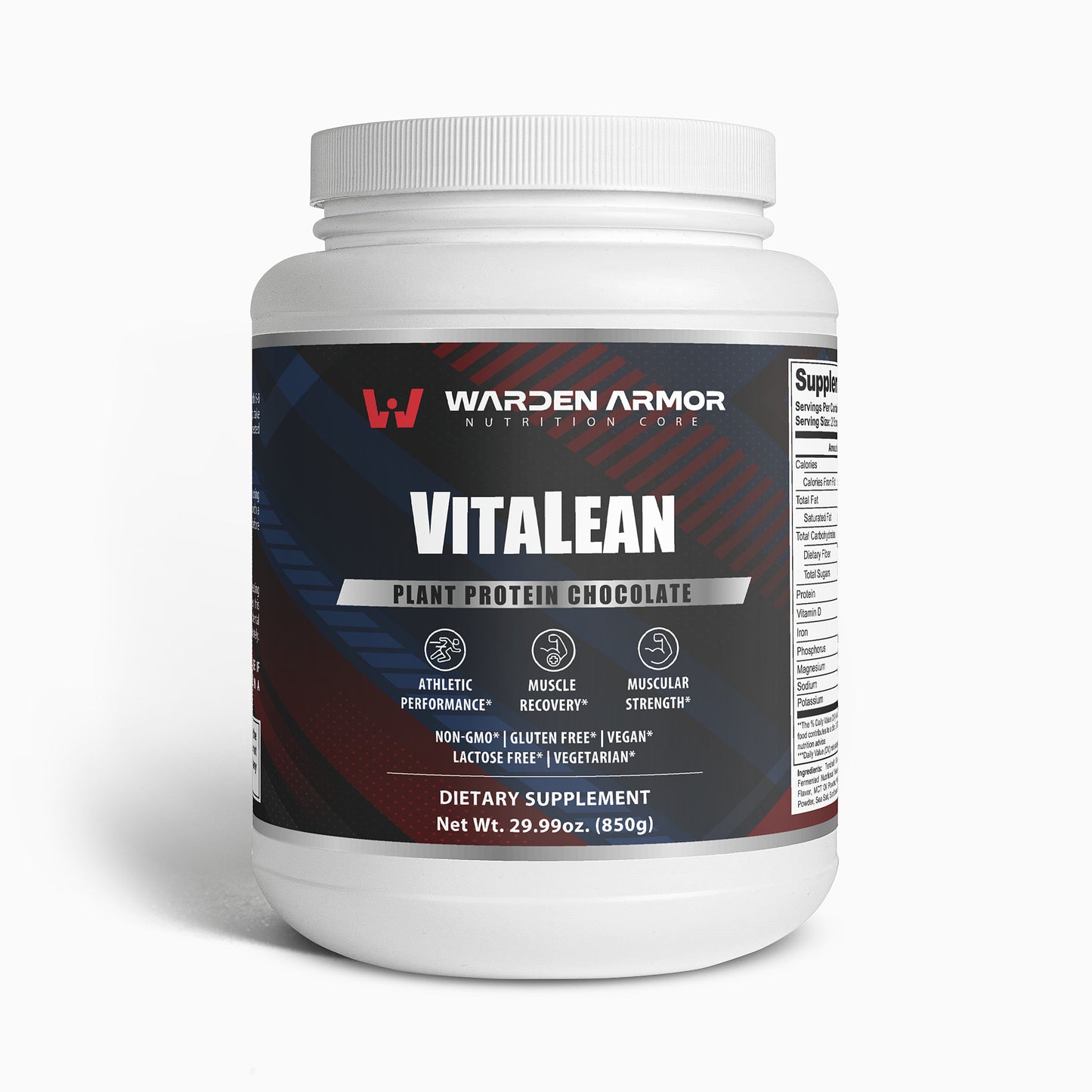 VitaLean I Plant Protein (Chocolate) & Vegan Muscle Recovery Formula