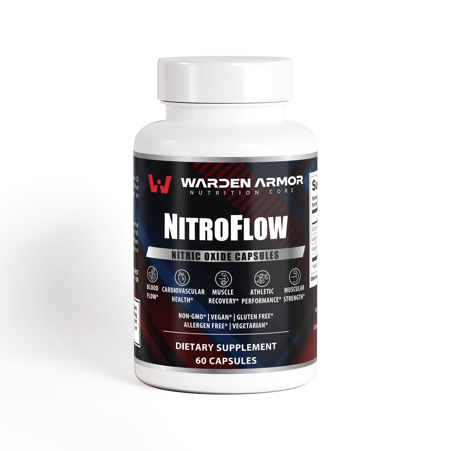NitroFlow | Advanced Nitric Oxide Booster – Circulation, Endurance & Performance (60 Caps)